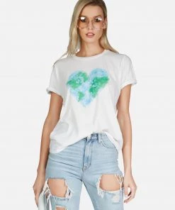 Lauren Moshi Short Sleeve Edda World Love