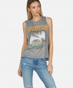 Lauren Moshi X Led Zeppelin Kinzington Led Zeppelin Tops