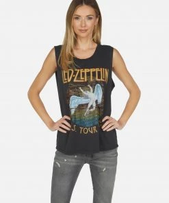 Lauren Moshi X Led Zeppelin Tops Kel Led Zeppelin