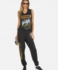 Lauren Moshi X Led Zeppelin Tops Kel Led Zeppelin
