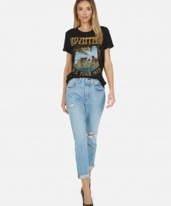 Lauren Moshi X Led Zeppelin Tops Edda Led Zeppelin