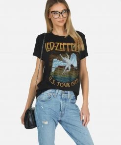 Lauren Moshi X Led Zeppelin Tops Edda Led Zeppelin