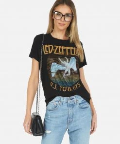 Lauren Moshi X Led Zeppelin Tops Edda Led Zeppelin