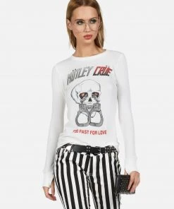 Lauren Moshi X Motley Crue Long Sleeve Mckinley Too Fast For Love