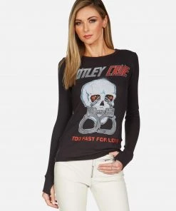 Lauren Moshi X Motley Crue Long Sleeve Mckinley Too Fast For Love