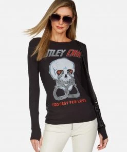 Lauren Moshi X Motley Crue Long Sleeve Mckinley Too Fast For Love