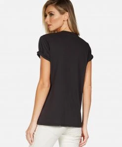 Lauren Moshi X Motley Crue Short Sleeve Wolf Too Fast For Love