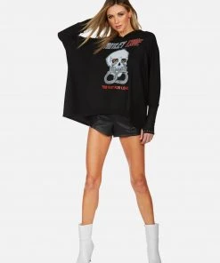 Lauren Moshi X Motley Crue Long Sleeve Wilma Too Fast For Love