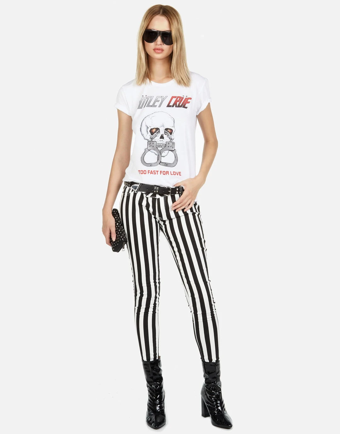 Lauren Moshi X Motley Crue Short Sleeve Wolf Too Fast For Love 9 Lauren Moshi X Motley Crue Short Sleeve Wolf Too Fast For Love