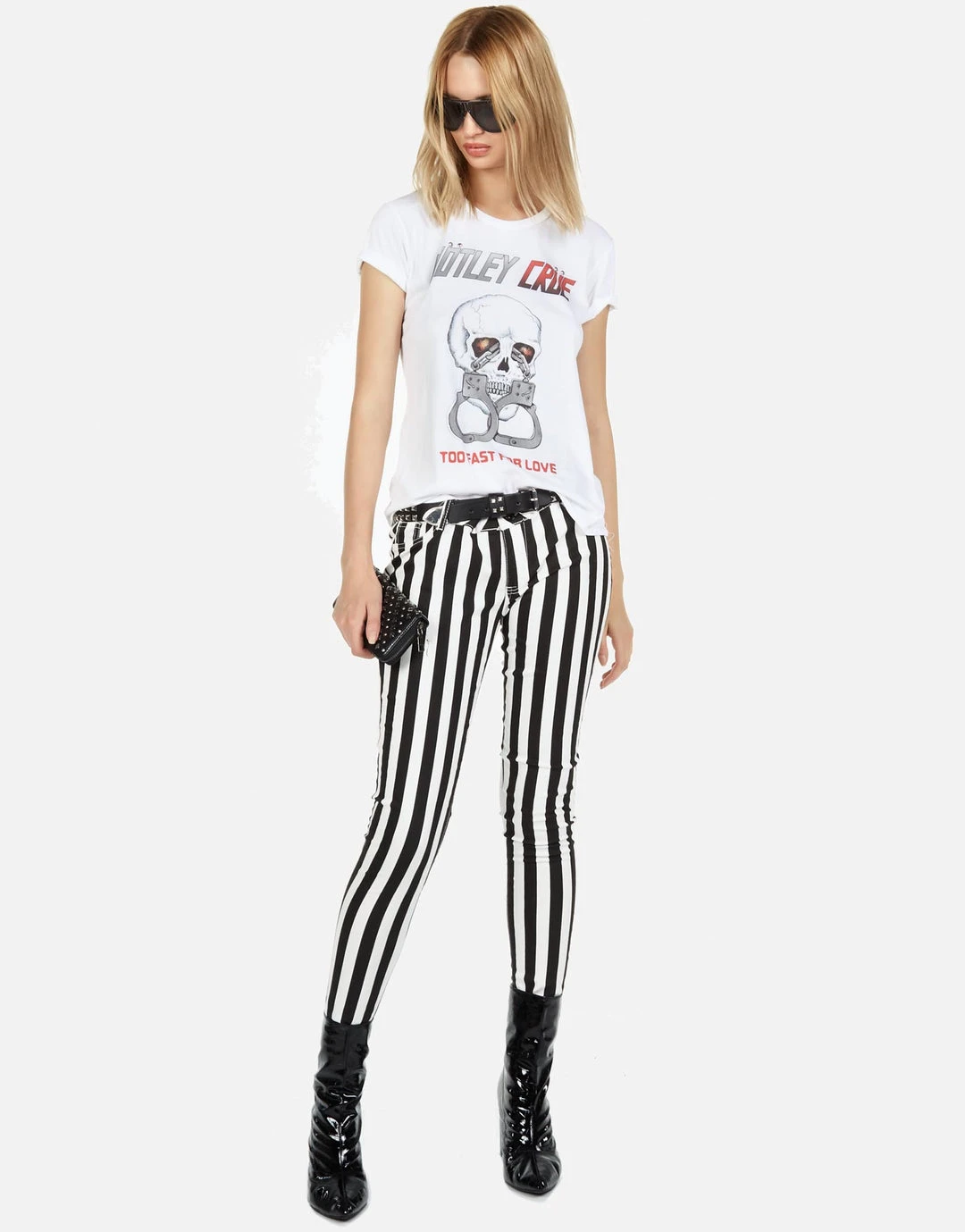 Lauren Moshi X Motley Crue Short Sleeve Wolf Too Fast For Love 12 Lauren Moshi X Motley Crue Short Sleeve Wolf Too Fast For Love